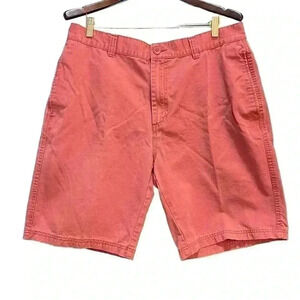 Magellan Outdoors Men's Red Flat Front Shorts size 38